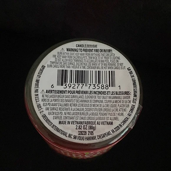 NEW/UNUSED • Wild Cherry Scented Candle 🍒❤️ - Picture 3 of 4